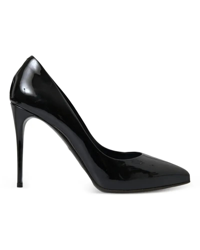 Dolce & Gabbana Pumps aus Lackleder - Schwarz Schwarz