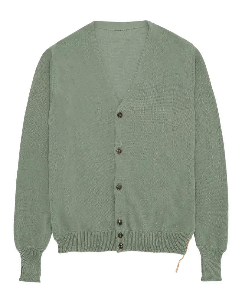 Fortela buttoned ribbed cardigan - Grün Grün