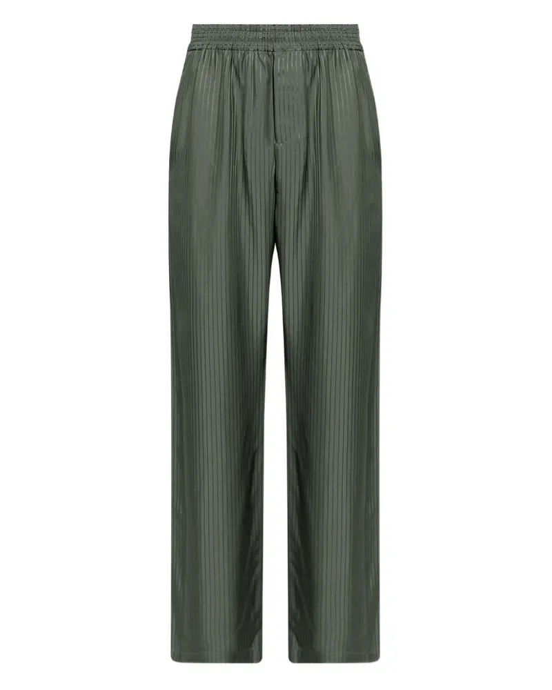 Golden Goose Gestreifte Hose mit Stretchbund - Grün Grün