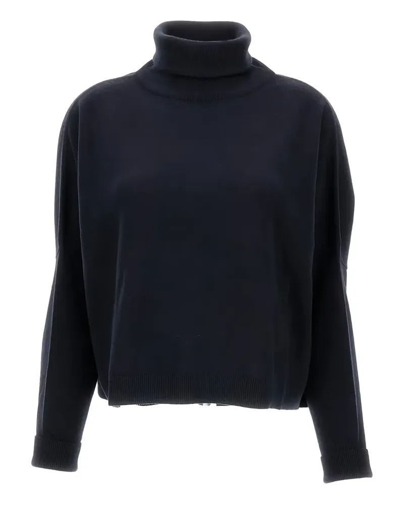 Dušan turtleneck sweater - Blau Blau