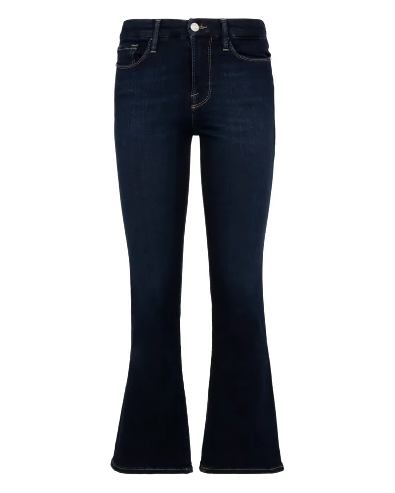 Frame Denim Ausgestellte Cropped-Jeans - Blau Blau