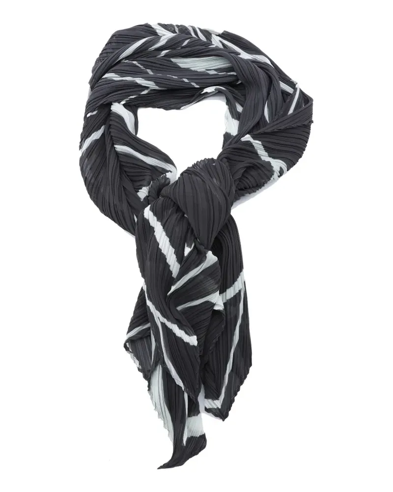 Issey Miyake Scarfs - Schwarz Schwarz