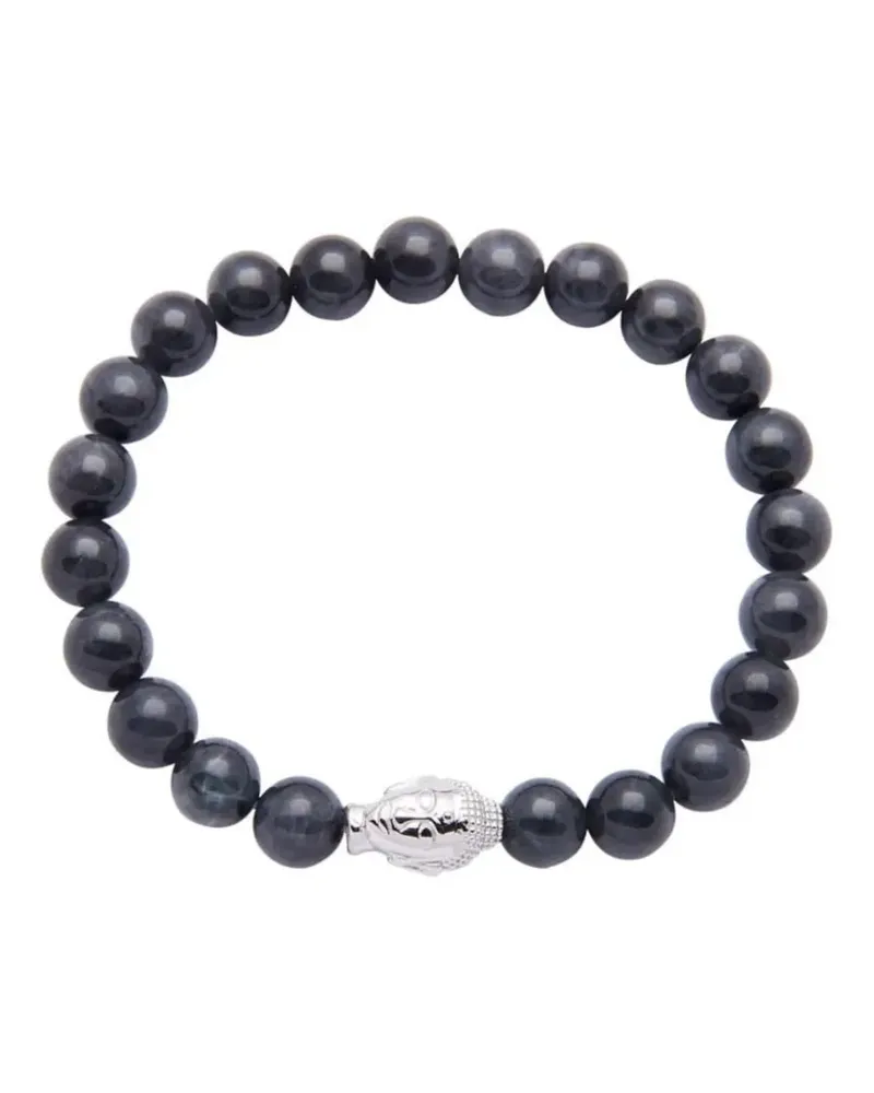 Nialaya Armband mit Perlen - Schwarz Schwarz