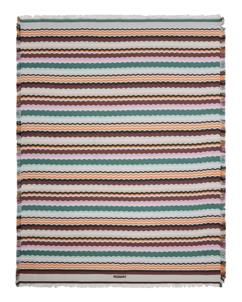 Missoni Home Aura Badetuch mit Zickzack-Print - Nude Nude