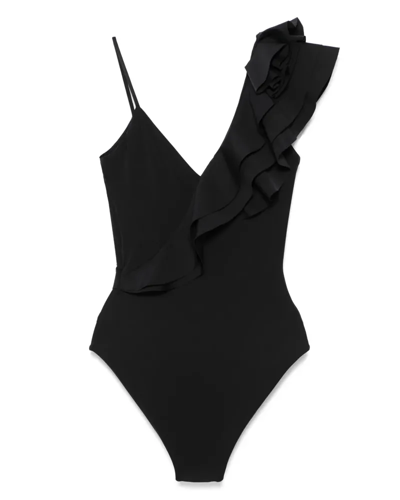 Maygel Coronel Noor Badeanzug - Schwarz Schwarz