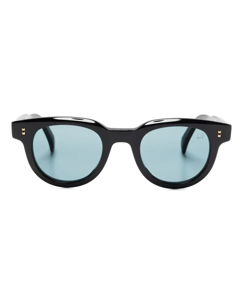 Dunhill Runde Sonnenbrille aus Acetat - Schwarz Schwarz