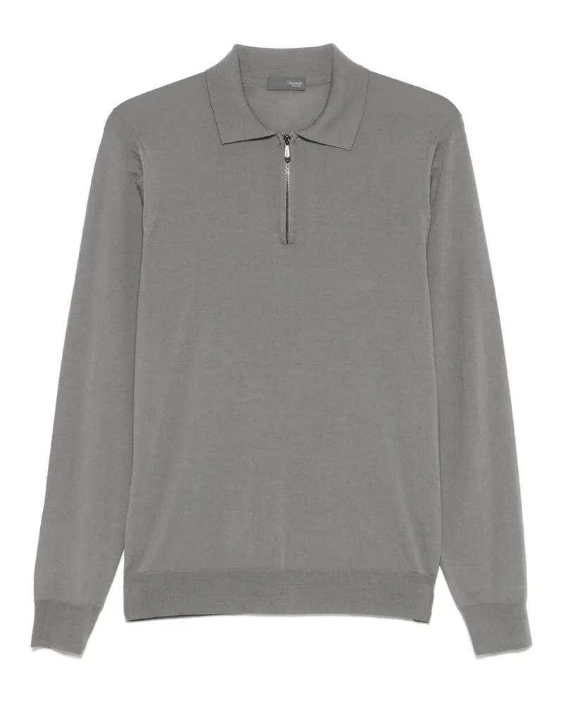 Drumohr  Klassisches Poloshirt - Grau Grau