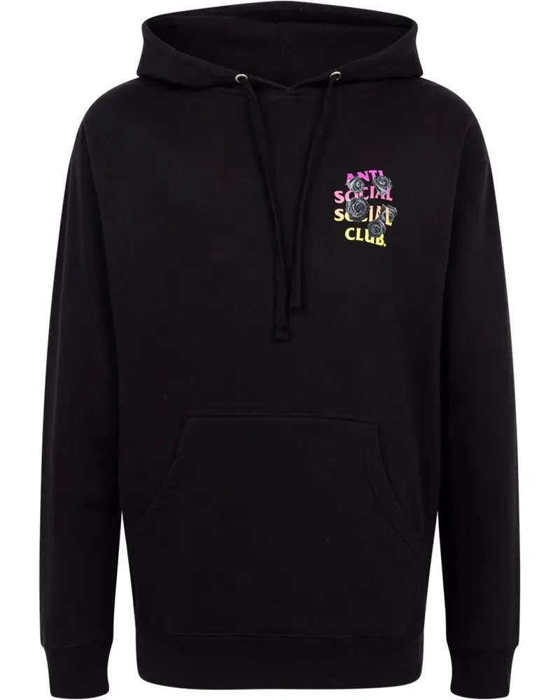 Anti Social Social Club In the Lead Members Only Hoodie - Schwarz Schwarz