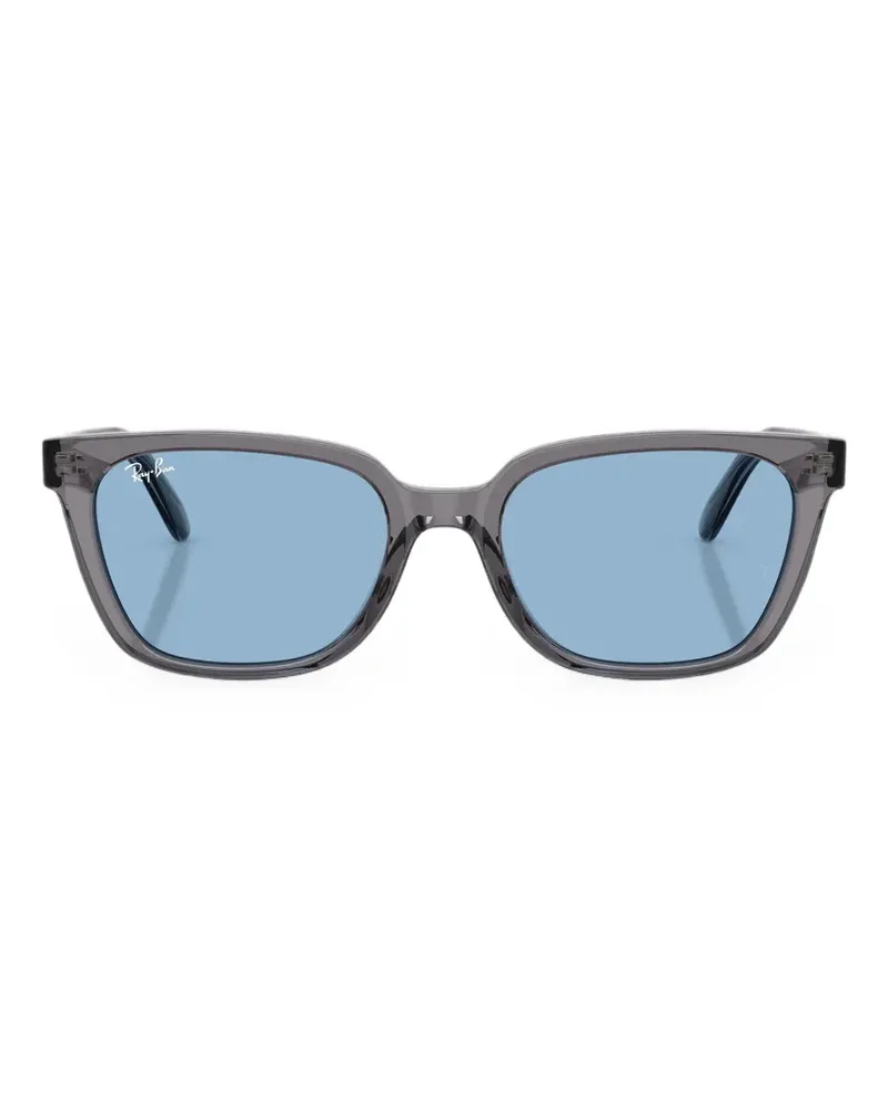 Ray Ban Sonnenbrille mit eckigem Gestell - Grau Grau