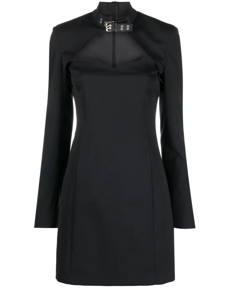 Moschino Kleid mit Cut-Out - Schwarz Schwarz