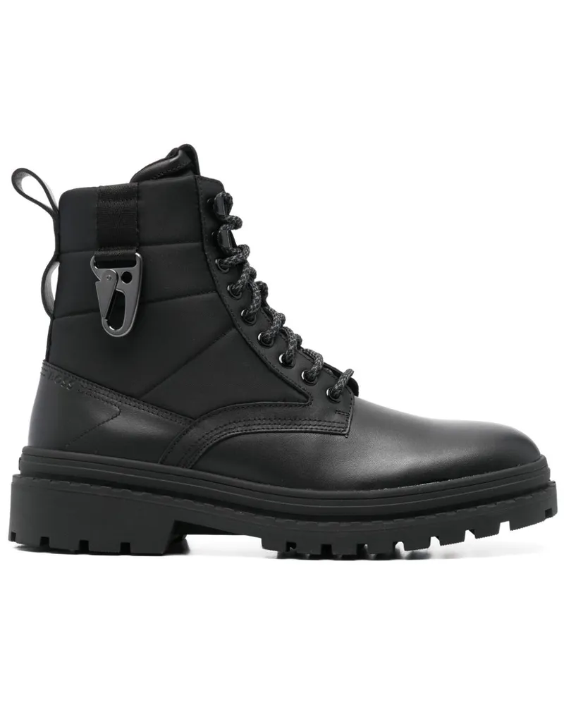 HUGO BOSS Carabiner Stiefeletten - Schwarz Schwarz