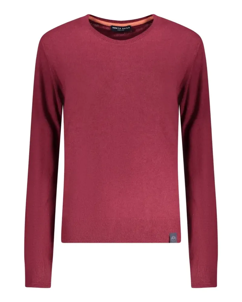 North Sails fine-knit sweater - Rot Rot