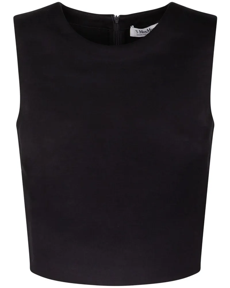 Max Mara Dazzy Tanktop - Schwarz Schwarz