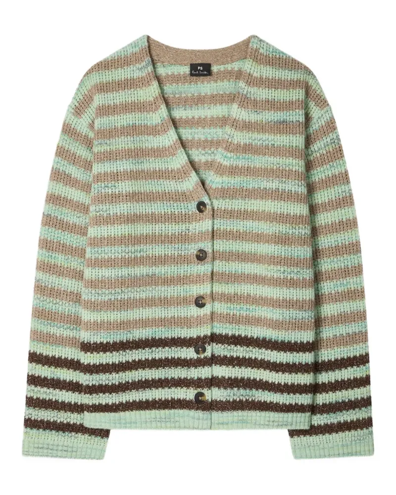 Paul Smith striped cardigan - Grün Grün