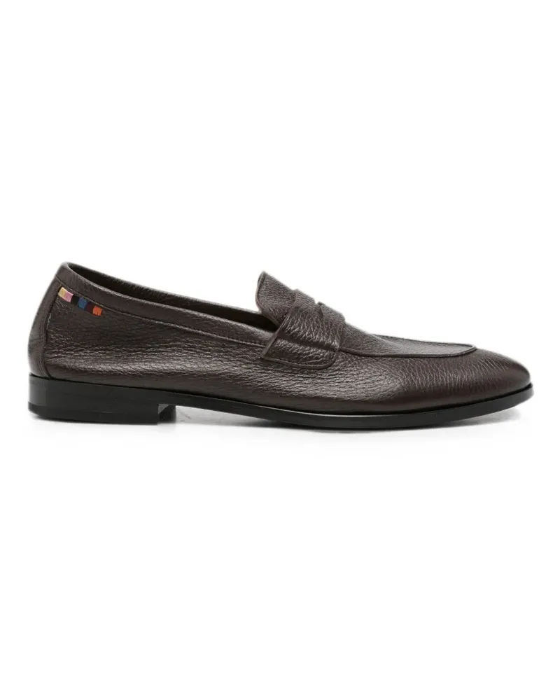 Paul Smith Murano grained leather loafers - Braun Braun