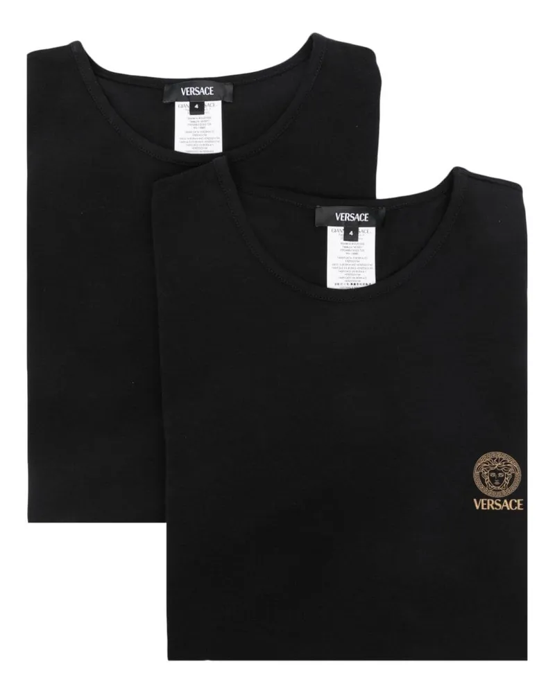 Versace Medusa Unterhemd (2er-Set) - Blau Blau