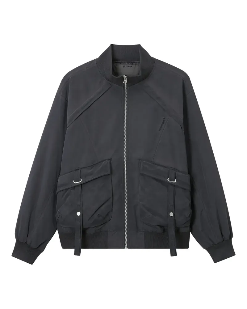 Musium Div. pocket zip-up jacket - Grau Grau