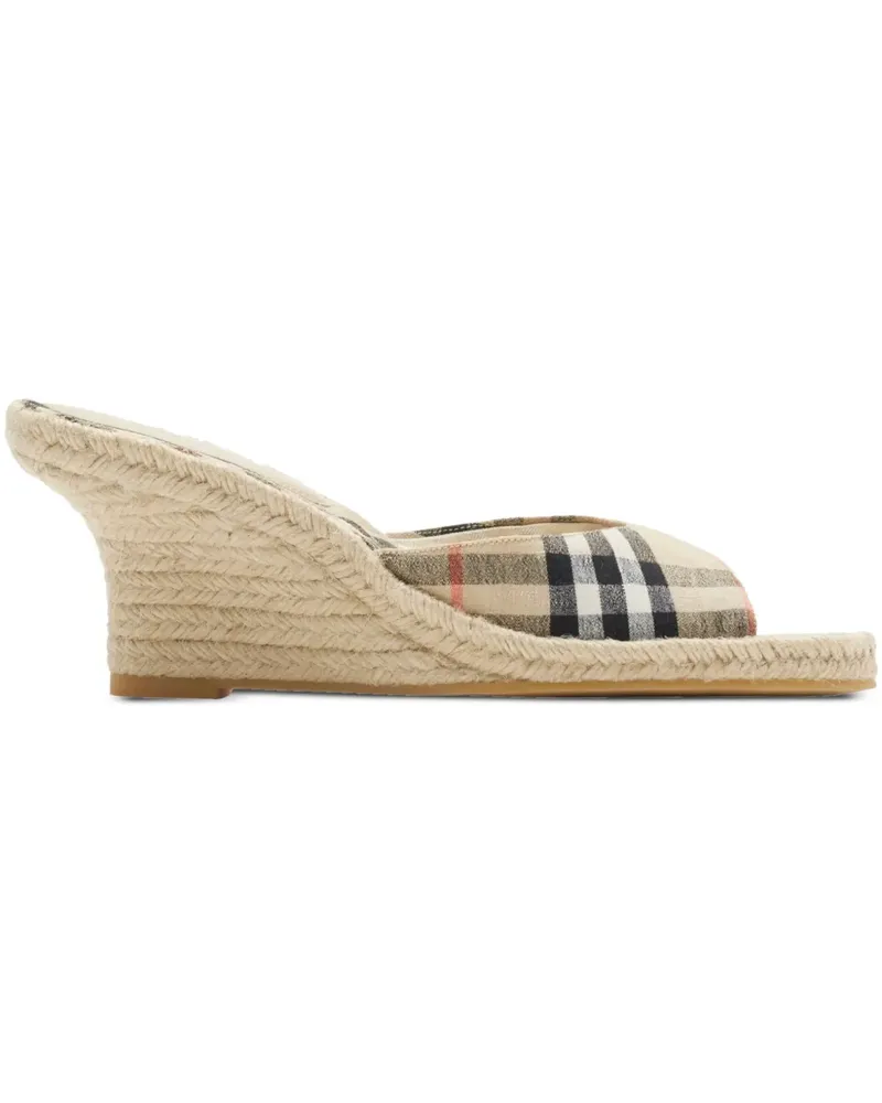 Burberry Mews Espadrilles - Nude Nude