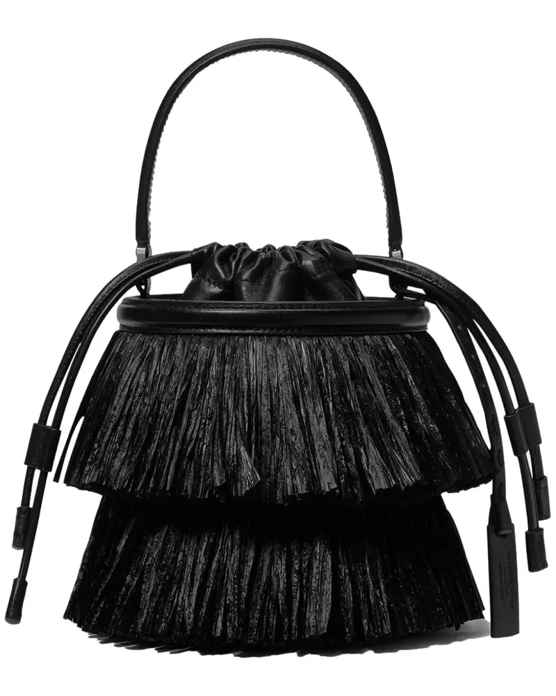 Michael Kors mini Ischia bucket bag - Schwarz Schwarz