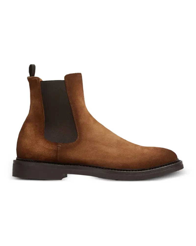 Officine Creative Italia Chelsea-Boots mit Lasche - Braun Braun