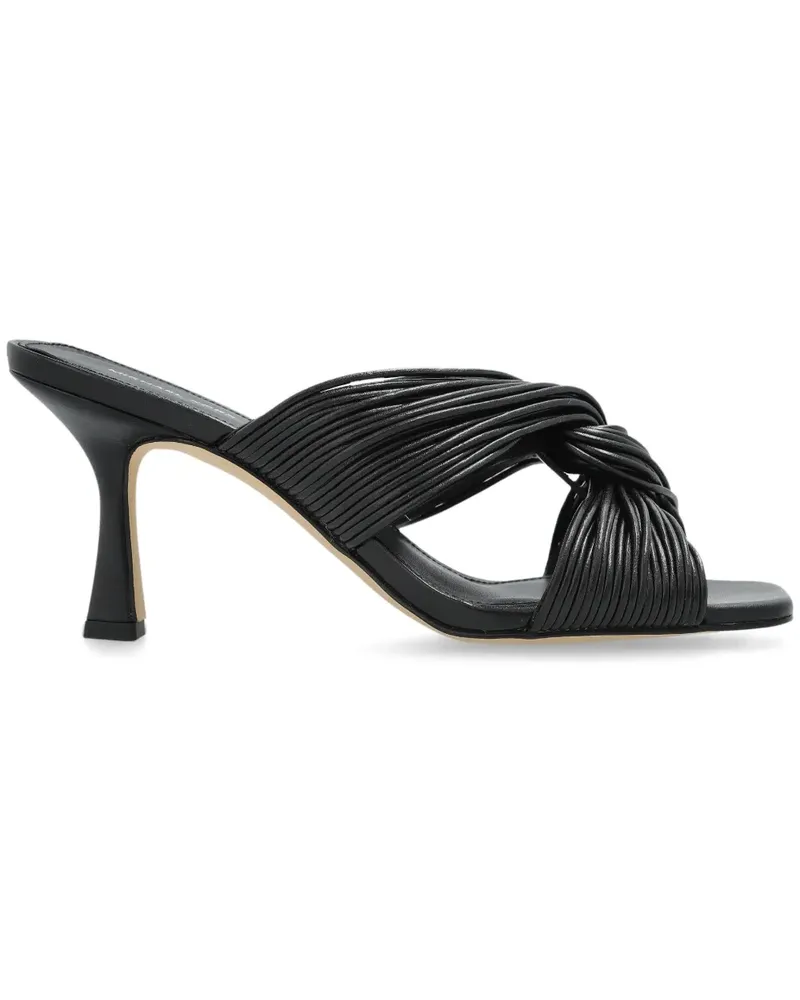 Michael Kors Alessia Mules 75mm - Schwarz Schwarz