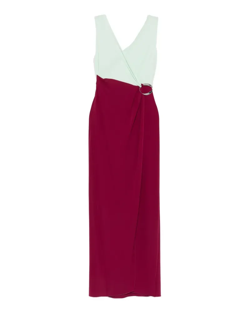 Patrizia Pepe color-block maxi dress - Rot Rot