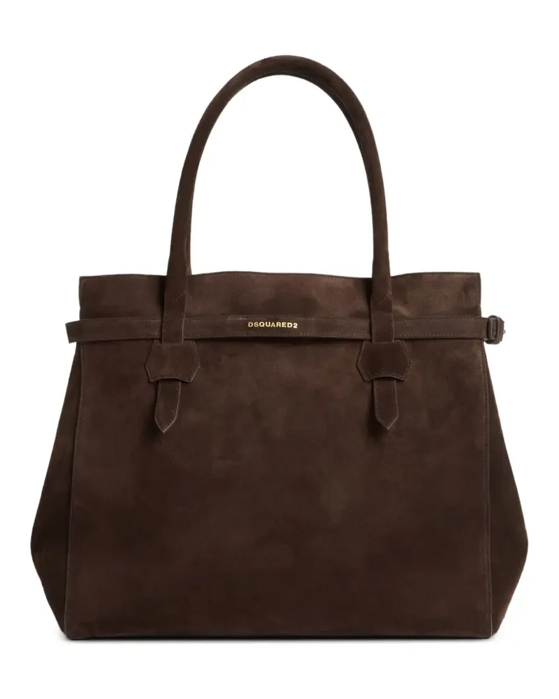 Dsquared2 Shopper aus Wildleder - Braun Braun