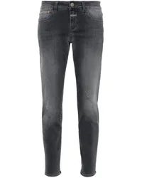 Closed Tief sitzende Baker Slim-Fit-Jeans Grau