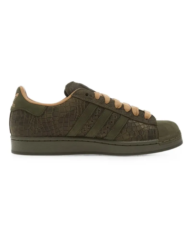 adidas Superstar II croc-effect sneakers - Grün Grün
