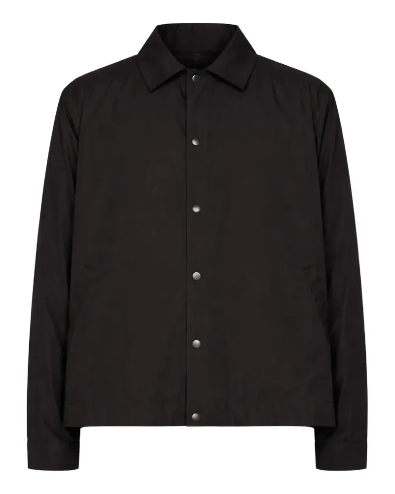 Sacai poplin shirt jacket - Schwarz Schwarz