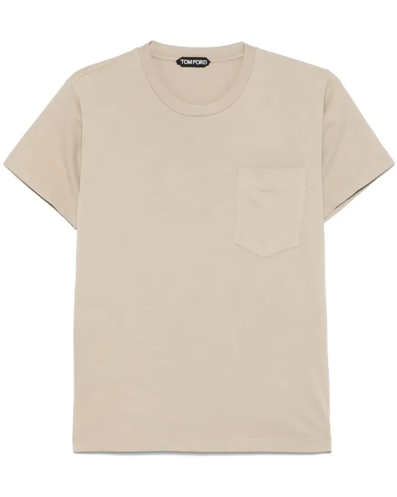Tom Ford Klassisches T-Shirt - Nude Nude
