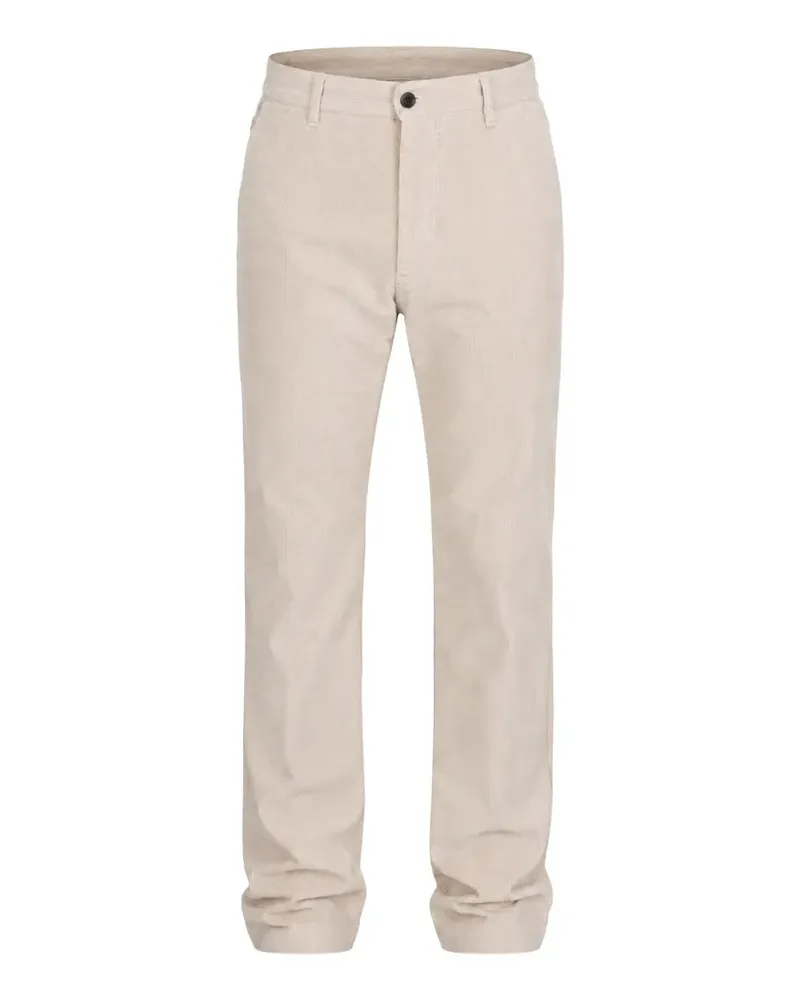 Incotex corduroy straight-leg trousers - Nude Nude