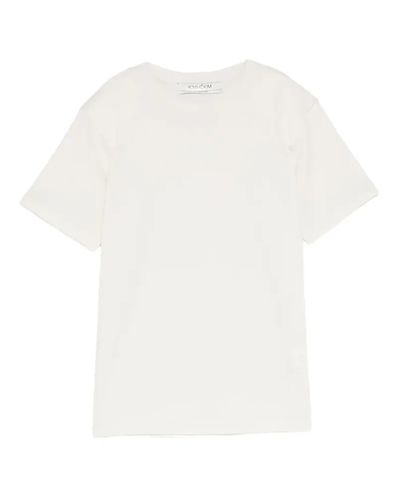 KIMHEKIM T-Shirt mit Schulterpolstern - Nude Nude