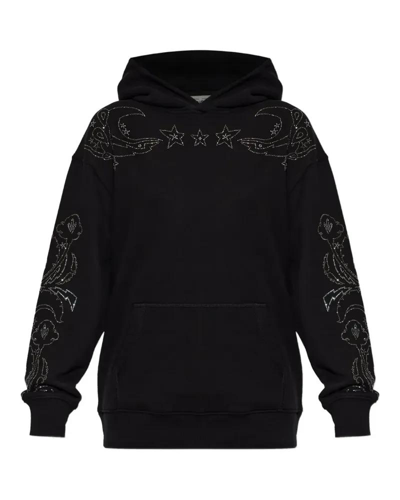 Zadig & Voltaire Sweela rhinestone-embellished hoodie - Schwarz Schwarz