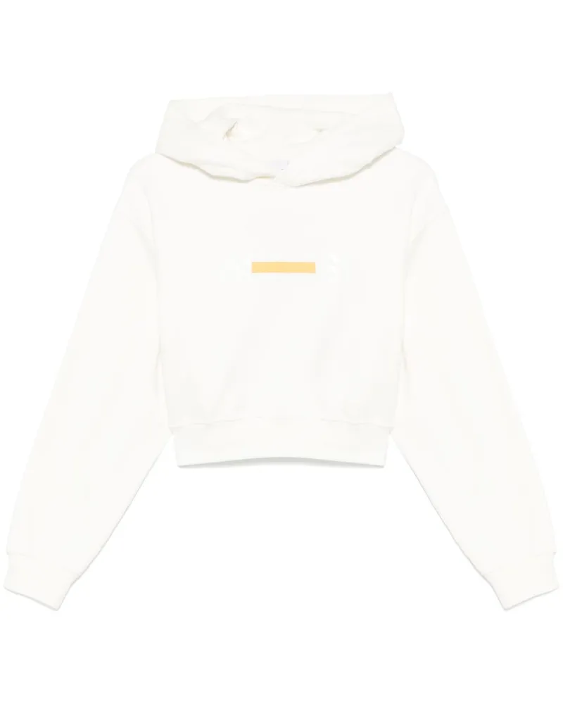 ASPESI Klassischer Hoodie - Weiß Weiß