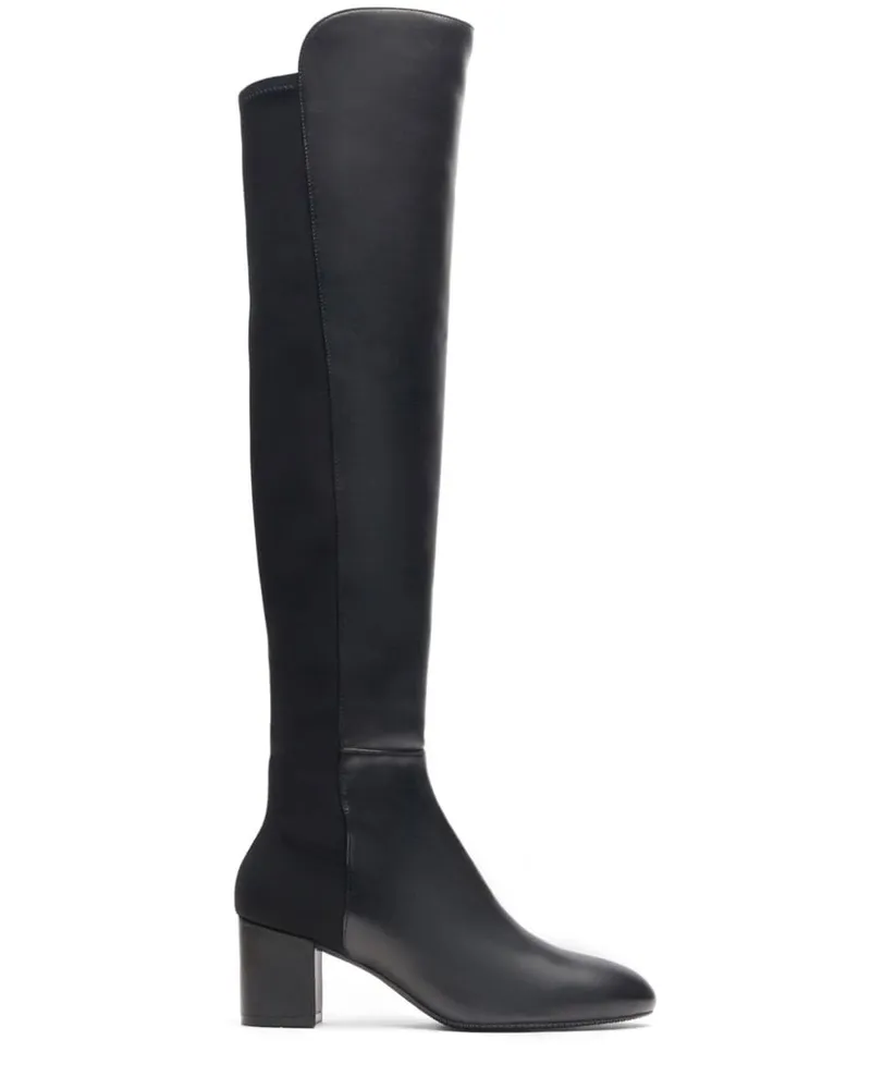 Stuart Weitzman 5050 Yuliana Stiefel 60mm - Schwarz Schwarz