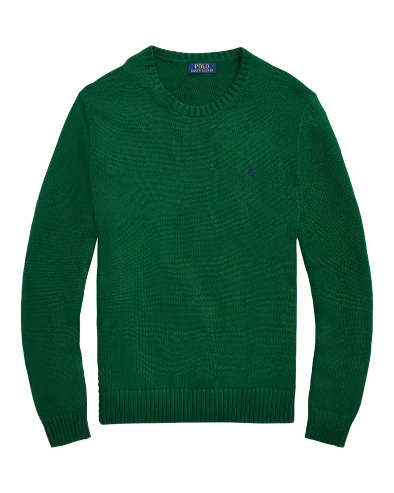 Ralph Lauren crewneck logo-embroidery sweater - Grün Grün