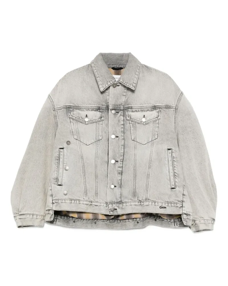 Haikure New Janet Jeansjacke - Grau Grau