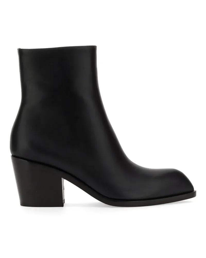 Gianvito Rossi Wednesday leather boots - Schwarz Schwarz