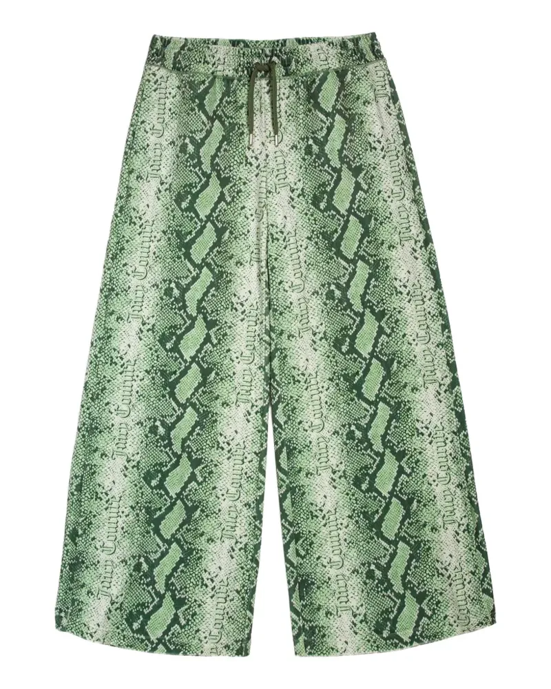 Juicy Couture Jogginghose mit Schlangenprint - Grün Grün