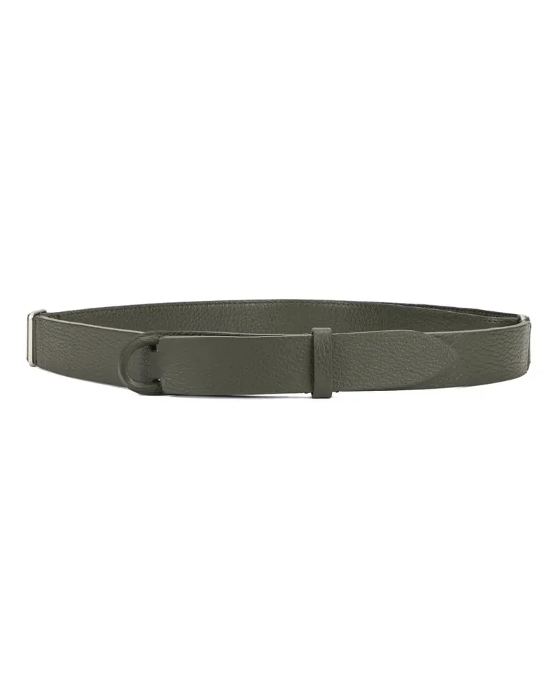 Orciani Micron leather belt - Grün Grün