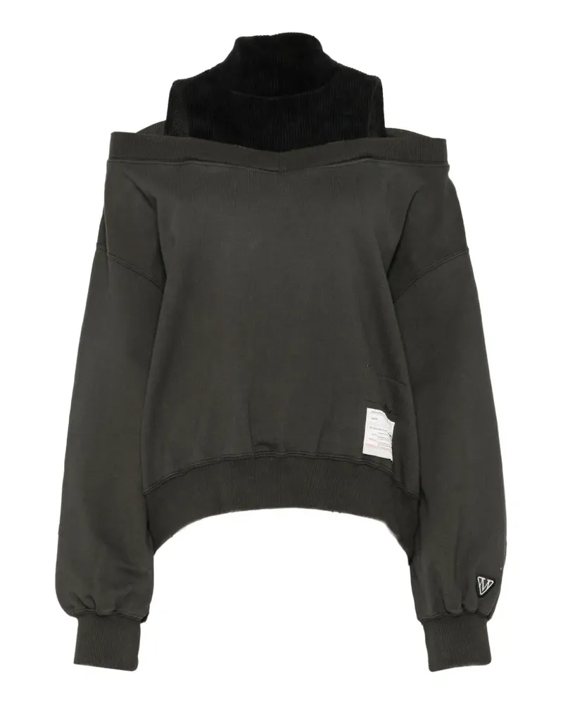MIHARAYASUHIRO Schulterfreier Pullover - Grau Grau
