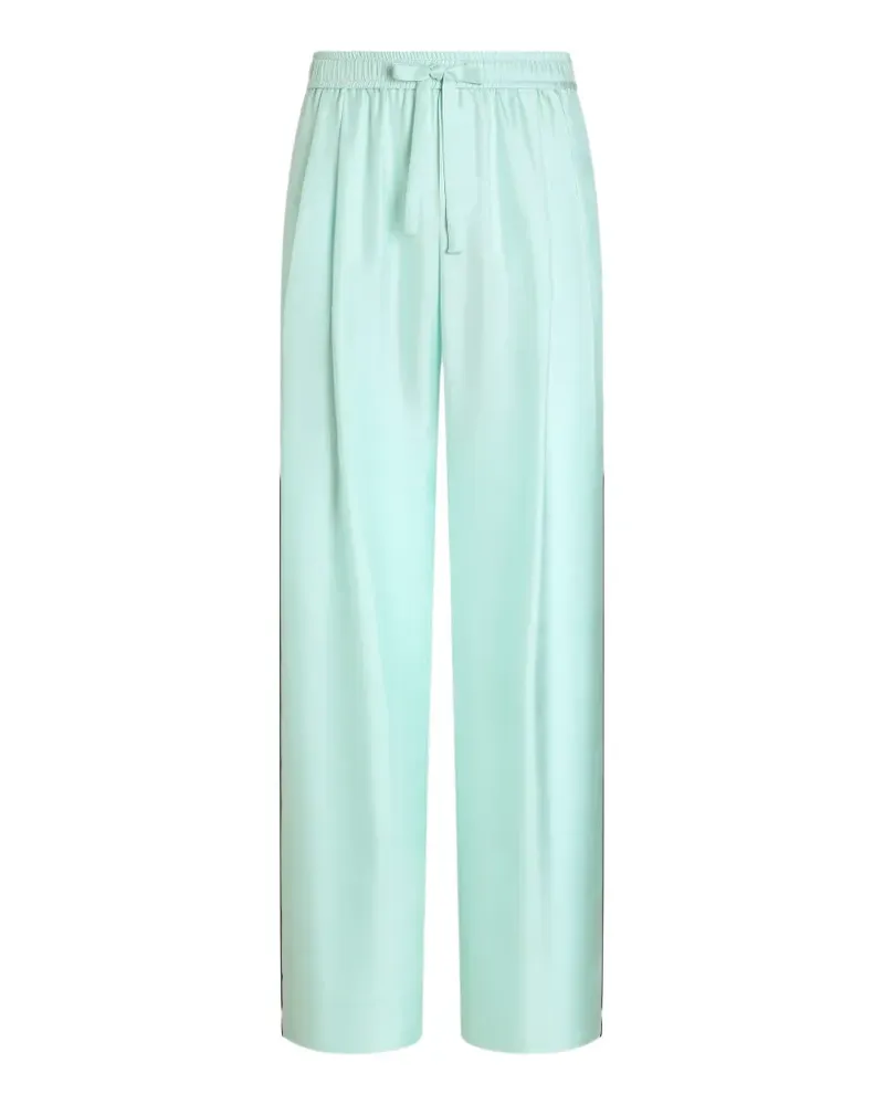 Dolce & Gabbana Vanity Seidenhose - Blau Blau