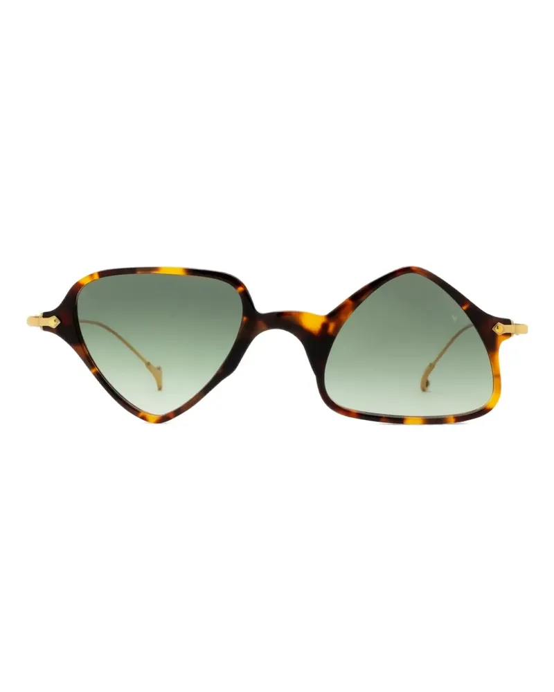 Eyepetizer Twiggy Sonnenbrille mit geometrischem Gestell - Braun Braun