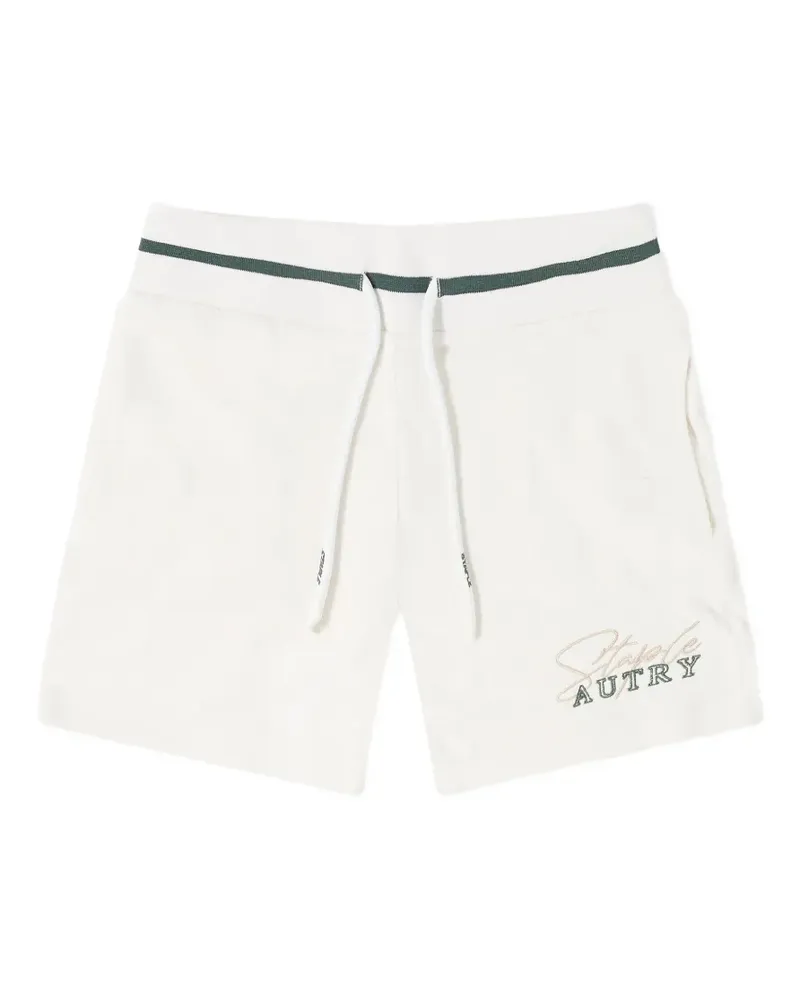 AUTRY Joggingshorts mit Logo-Stickerei - Nude Nude