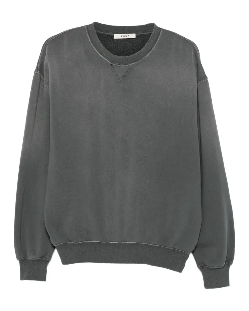 6397 Ausgeblichenes Sweatshirt - Grau Grau