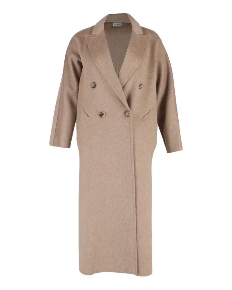 Max Mara Selina peak-lapel double-breasted coat - Braun Braun