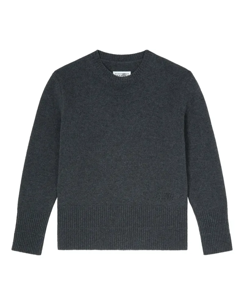 Maison Margiela wool crew-neck sweater - Grau Grau