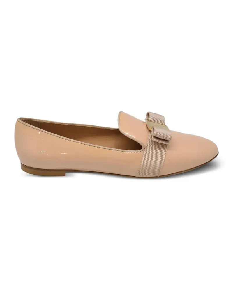 Ferragamo Scotty' Slipper - Nude Nude