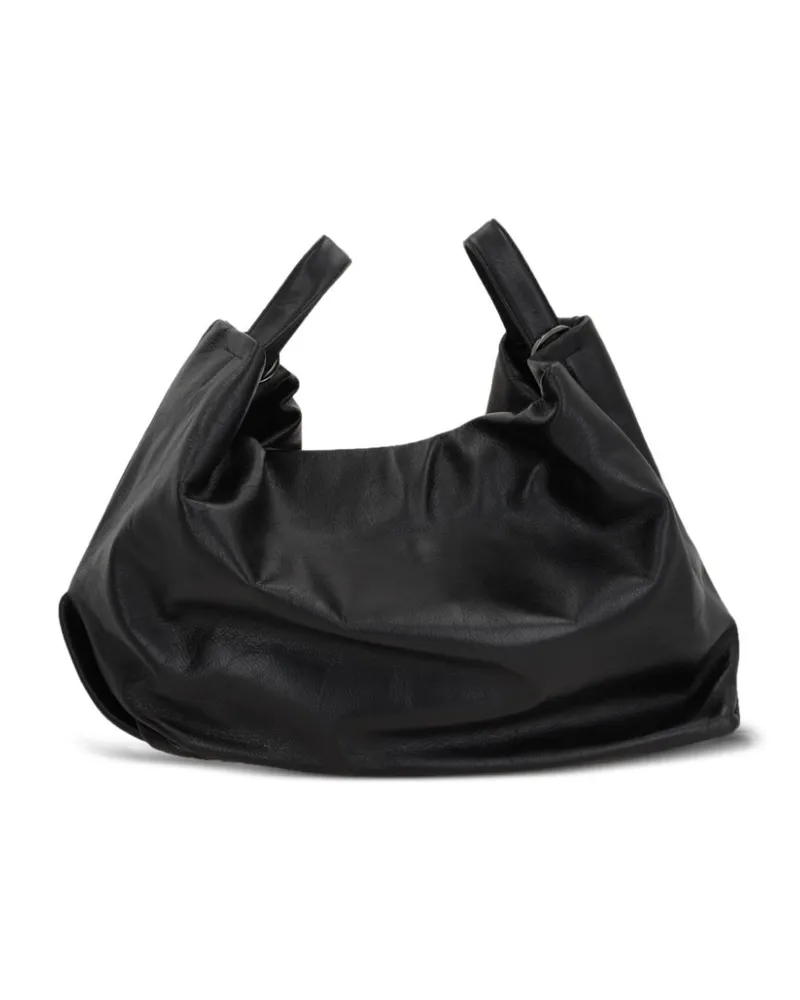 Yohji Yamamoto Tulips Tote Bag - Schwarz Schwarz